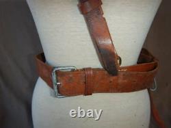 Former Japanese Navy Original Belt Imperial Army WW? Military IJA IJN Antique