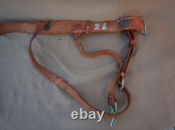 Former Japanese Navy Original Belt Imperial Army WW? Military IJA IJN Antique