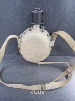 Former Japanese Navy Water Bottle Canteen WW2 Imperial Army #01