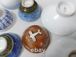 Imperial Japan Army Military Sake Cup Japanese WW2 Vintage Wartime Cup Set of 12