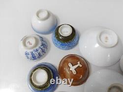 Imperial Japan Army Military Sake Cup Japanese WW2 Vintage Wartime Cup Set of 12