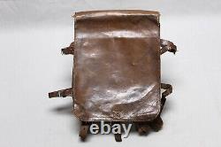 Imperial Japanese Army Leather Backpack. NNJ251