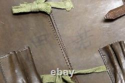 Imperial Japanese Army Leather Backpack. NNJ251