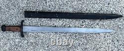 Imperial Japanese Army Meji Artillery Short Sword with Scabbard