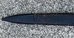 Imperial Japanese Army Meji Artillery Short Sword with Scabbard