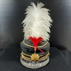 Imperial Japanese Army Military Cap Hat Feather with Case WW2 at That Time