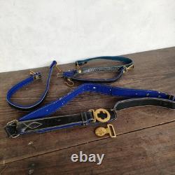 Imperial Japanese Army Original full dress Officer Belt WW? Military IJA IJN