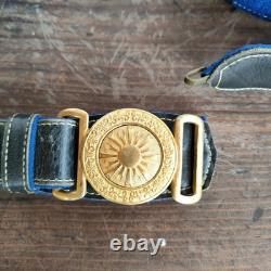 Imperial Japanese Army Original full dress Officer Belt WW? Military IJA IJN