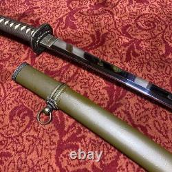 Imperial Japanese Army Sword Ogata Tea Handle Wood Sheath Replica