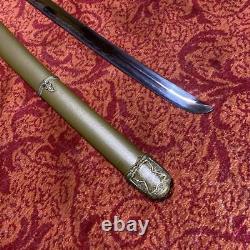 Imperial Japanese Army Sword Ogata Tea Handle Wood Sheath Replica