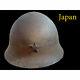 Imperial Japanese Army Type 90 Helmet Genuine World War Ii, From Japan Antique