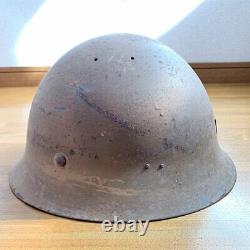 Imperial Japanese Army Type 90 Helmet Genuine World War II, from Japan antique