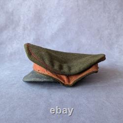 Imperial Japanese Army Visor Cap WWII Era Antique Military Hat Showa Vintage