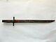 Imperial Japanese Army Ww2 Late War Straight Quillon Type 30 Arisaka Bayonet Vtg