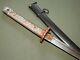 Imperial Japanese Army Ww2 Type 95 Nco Sword With Matching Scabbard Vtg Saber Rare