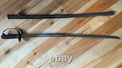Imperial Japanese Army WWII M1899 Type 32 2nd Pattern OTSU Sword with Scabbard