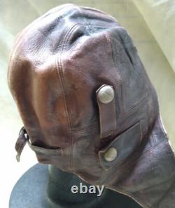 Imperial Japanese Army navy Original Flight cap set WW? Military IJA IJN RARE