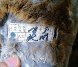 Imperial Japanese Army navy Original Flight cap set WW? Military IJA IJN RARE