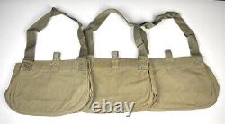 Imperial Japanese Army original shoulder bag set of 4 WW2 IJA IJN military