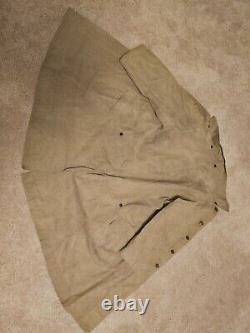 Imperial Japanese Army overcoat military uniform cotton 1938 WW2