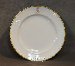 Imperial Japanese Navy Officer's Ward Room Dinner Plate by Meito