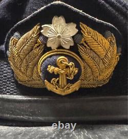 Imperial Japanese Navy Original NCO Hat WW? IJA IJN Military vintage army RARE