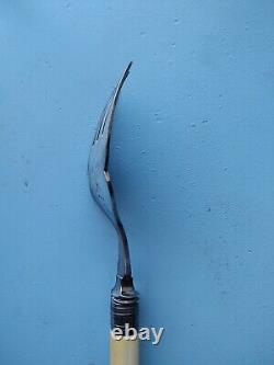 Imperial Japanese Navy WW2 Officer's Serving Fork Silverware Anchor Blossom
