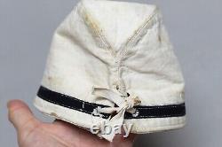 Imperial Japanese Navy White Field Cap. NNJ2002cxa