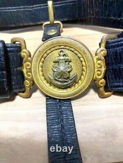 Imperial Japanese Navy real officer sword belt straight sword belt