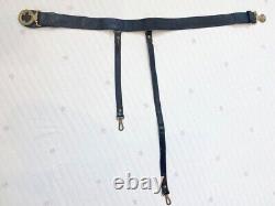 Imperial Japanese Navy real officer sword belt straight sword belt