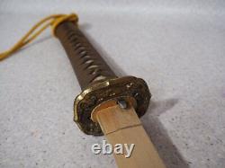 Japan Antique Old Imperial Army World War II Military Sword KOSHIRAE KATANA