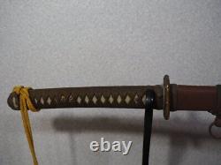 Japan Antique Old Imperial Army World War II Military Sword KOSHIRAE KATANA