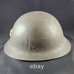 Japan Original Army Iron Helmet Military WW2 Imperial Soldier 5-star Vintage #2