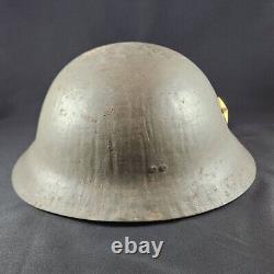 Japan Original Army Iron Helmet Military WW2 Imperial Soldier 5-star Vintage #2