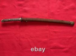 Japanese Antique World War II Japanese Army Military Sword GUNTO Katana