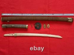 Japanese Antique World War II Japanese Army Military Sword GUNTO Katana