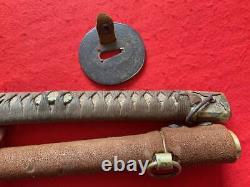 Japanese Antique World War II Japanese Army Military Sword GUNTO Katana