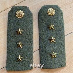Japanese Army WW2 Imperial Military Imperial Epaulettes of senior soldiers good
