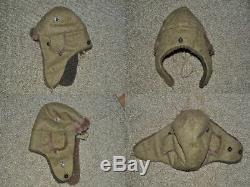 Japanese Army WW2 Military Winter Hats 1937 Antique Imperial Japan Small Rare R6
