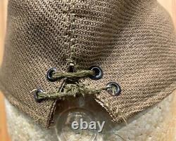 Japanese WWII Tropical Hat Imperial Army With Badge and Label