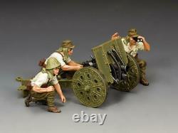 King & Country Jn045 Wwii Imperial Japanese Army Light Howitzer And Crew Mib