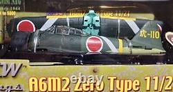 Limited Edition 132 WWII Japanese Imperial Navy A6m2 Zero Fighter Scale Model