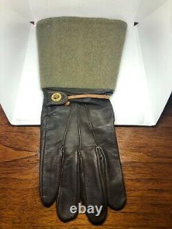 Mint Original WWII Imperial Japanese Army Motorcycle Leather Gloves