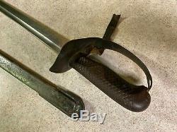 Original Antique WW2 Japanese Imperial Army Command Sword Saber Nipponese Japan