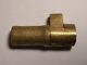 Original Japanese Imperial Army Arisaka Brass Muzzle Cover. Battlefield Relic