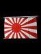 Original Large Ww2 Japanese Rising Sun Flag 44x29 Imperial Navy Silk Fabric