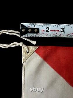 Original LARGE WW2 Japanese Rising Sun Flag 44x29 Imperial Navy Silk Fabric