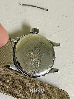 Original Seikosha (SEIKO) WW2 Imperial Japanese Army Officer's Watch Working