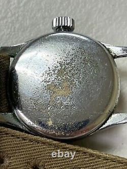 Original Seikosha (SEIKO) WW2 Imperial Japanese Army Officer's Watch Working