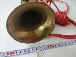 Original WW2 II Japanese Imperial Military Brass Bugle Trumpet Japan-e1010